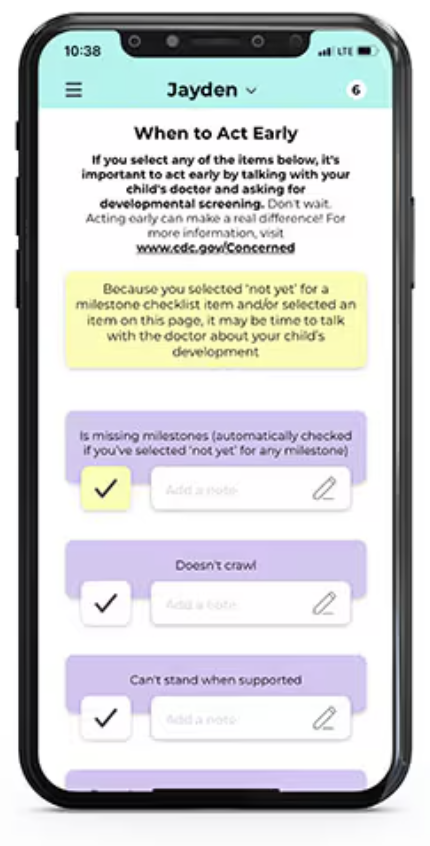 CDC’s Milestone Tracker App - New Hampshire Family Voices